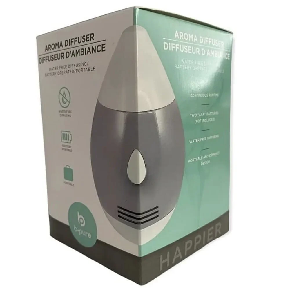 B-Pure Portable Waterless Aroma Diffuser Compact Essential Oil Diffuser